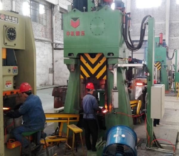 Fully hydraulic die forging hammer_PLC control_CNC